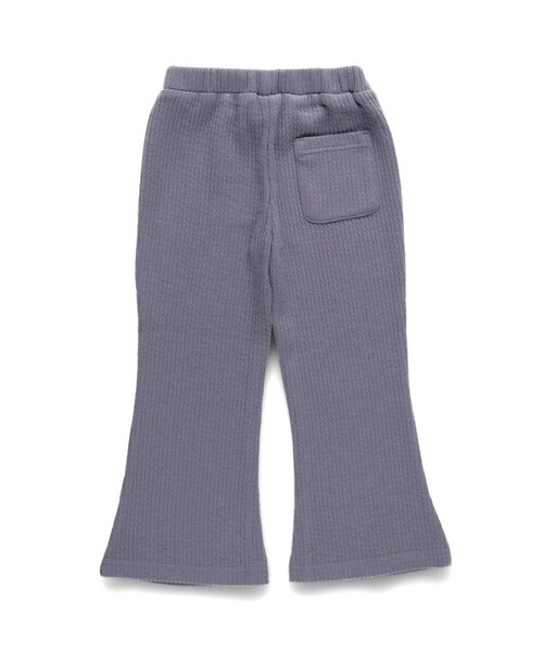 DRC branshes（ディーアールシーブランシェス）の「【WEB限定/DRC】リブニットフレアパンツ（その他パンツ・キッズ・アイボリー/ブラック/チャコールグレー/パープル/マスタード・140/100/150/130/120/110/90）」の16枚目の写真