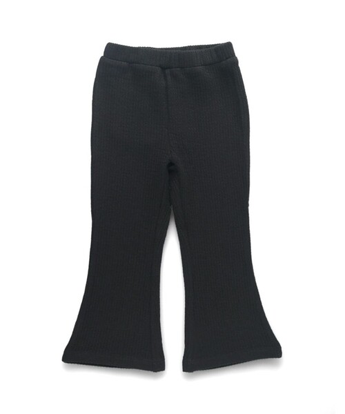 DRC branshes（ディーアールシーブランシェス）の「【WEB限定/DRC】リブニットフレアパンツ（その他パンツ・キッズ・アイボリー/ブラック/チャコールグレー/パープル/マスタード・140/100/150/130/120/110/90）」の19枚目の写真