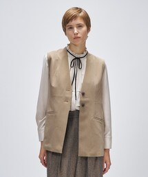 cloenc（クロエンス）の「【セットアップ／マシンウォッシュ】ツイルフレアジレ（ベスト）」