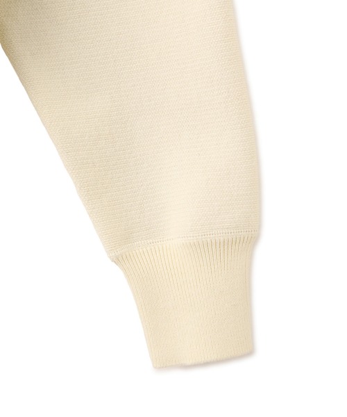 サステナブル】2WAYスウェットニットカーディガン（カーディガン