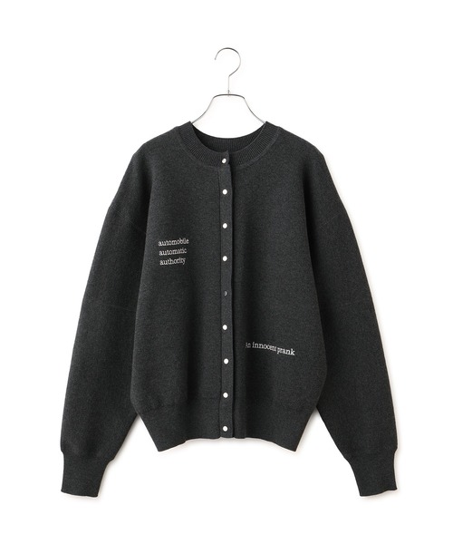 ADAM ET ROPEアダムエロペ　2WAYスウェットニットカーディガン 2WAYスウェットニットカーディガン（カーディガン/ボレロ