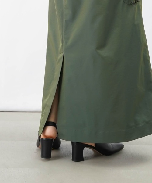LUCA/LADY LUCK LUCA（ルカ/レディラックルカ）の「LC/LLL 玉虫リブカーゴスカート【セットアップ着用可】（スカート・レディース・グリーン/ベージュ・FREE）」の20枚目の写真