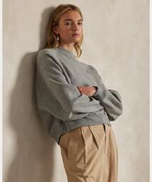 ポロラルフローレン  polo Ralph Lauren トップス　リブ　グレー POLO RALPH LAUREN｜ポロ ラルフ ローレンのTシャツ/カットソー