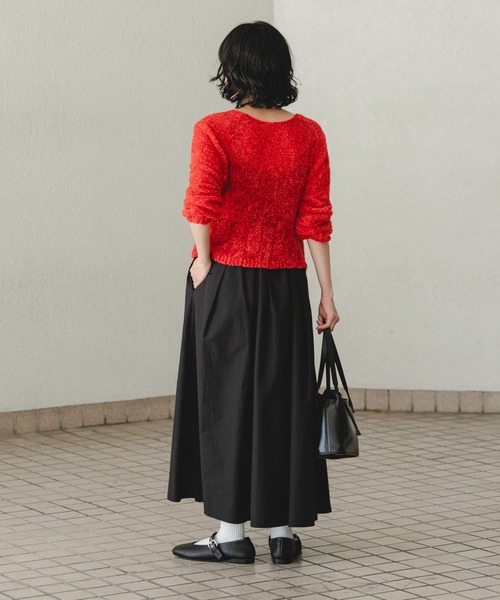 URBAN RESEARCH(アーバンリサーチ)の「レザーバレエシューズ(バレエシューズ・レディース・ブラック・23.5/24/24.5/25)」の13枚目の写真
