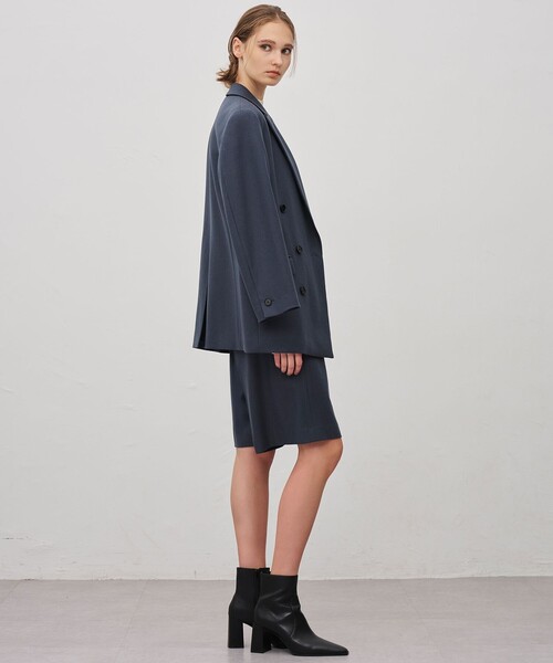 uncrave(アンクレイヴ)の「フランネル バミューダパンツ(その他パンツ・レディース・グレー系/ダルブルー系・1)」の12枚目の写真