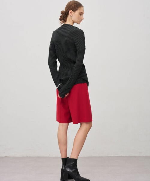uncrave(アンクレイヴ)の「フランネル バミューダパンツ(その他パンツ・レディース・グレー系/ダルブルー系・1)」の17枚目の写真