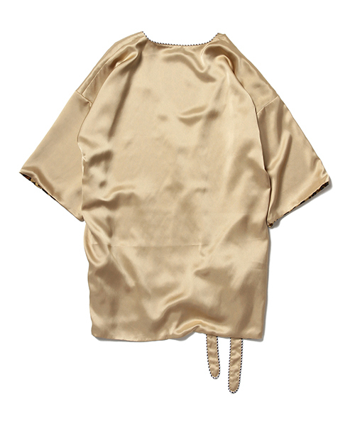 BEAMS（ビームス）の「◇VAPORIZE / サテン サムエ（ブルゾン・メンズ・ブラウン系その他/ネイビー・MEDIUM/LARGE）」の7枚目の写真