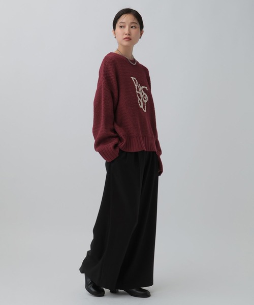 LEPSIM（レプシィム）の「ヘリンボンハイウエストパンツ　593736（その他パンツ・レディース・ブラック/ブラウン・FREE）」の8枚目の写真