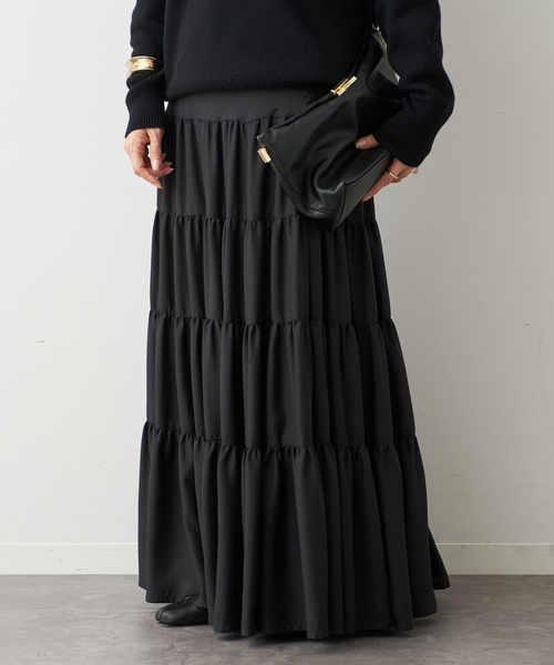 Deuxieme Classe（ドゥーズィエムクラス） スカート *Dramatic Wrap