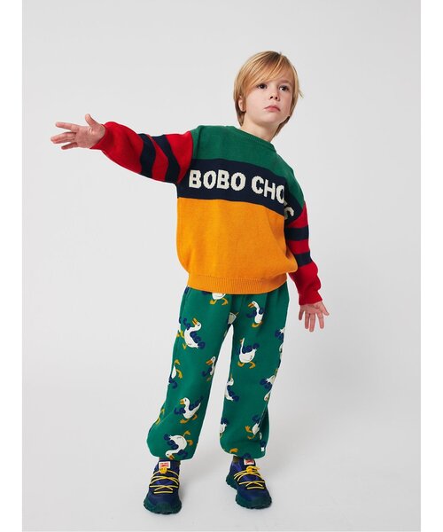 BOBO CHOSES（ボボショーズ）の「color blockセーター【キッズ】（ニット/セーター・キッズ・その他11・100/110/120/130）」の8枚目の写真