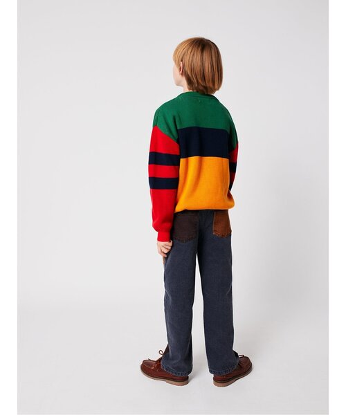 BOBO CHOSES（ボボショーズ）の「color blockセーター【キッズ】（ニット/セーター・キッズ・その他11・100/110/120/130）」の2枚目の写真