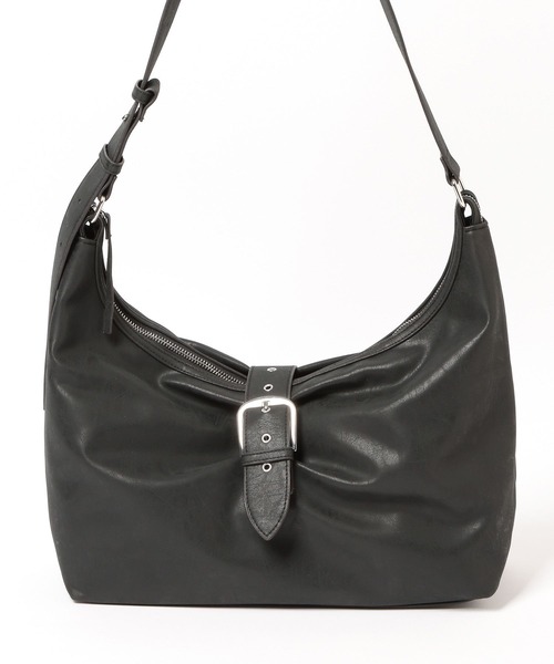 LAKOLE（ラコレ）の「ベルトデザインミドルショルダーバッグ / 604684（ショルダーバッグ・レディース・ブラック/ブラウン/オフホワイト・FREE）」の16枚目の写真