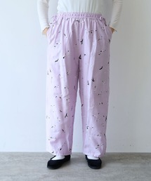 yuni | bird刺繍 drawstrings パンツ(その他パンツ)