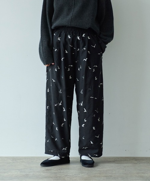 yuni（ユニ　）の「bird刺繍　drawstrings パンツ（その他パンツ・レディース・ブラック・FREE）」の20枚目の写真