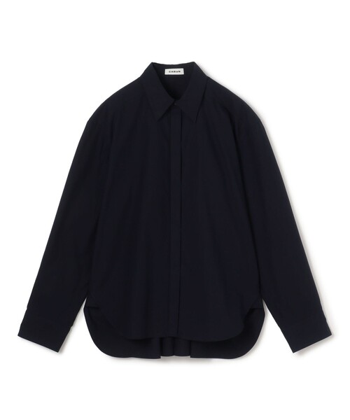 caban（キャバン）の「ハイカウントブロード ギャザーブラウス