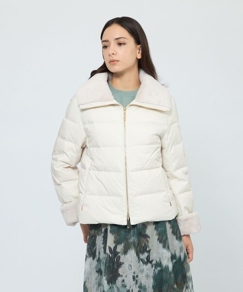 EPOCA（エポカ）の「グロッシーベルベット ダウンジャケット（ダウン