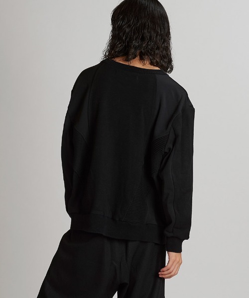 NO ID.（ノーアイディ）の「msw1810-ﾁｪﾝｼﾞﾝｸﾞﾆｯﾄBIG-PO プルオーバー(857010-361K)（スウェット・メンズ・グレー/ブラック・ONE SIZE）」の10枚目の写真