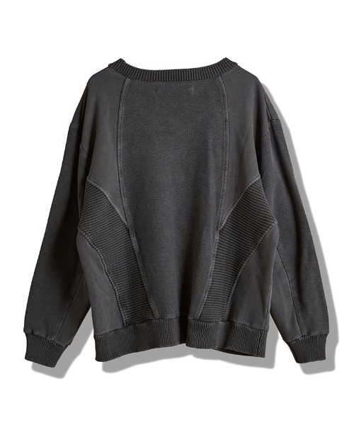 NO ID.（ノーアイディ）の「msw1810-ﾁｪﾝｼﾞﾝｸﾞﾆｯﾄBIG-PO プルオーバー(857010-361K)（スウェット・メンズ・グレー/ブラック・ONE SIZE）」の18枚目の写真