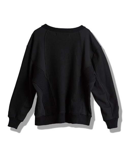 NO ID.（ノーアイディ）の「msw1810-ﾁｪﾝｼﾞﾝｸﾞﾆｯﾄBIG-PO プルオーバー(857010-361K)（スウェット・メンズ・グレー/ブラック・ONE SIZE）」の20枚目の写真