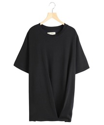 77circa（ナナナナサーカ）の「77circa / ナナナナサーカ：tuck hem twisted s/s top：cc25ss-08[AST]（Tシャツ/カットソー）」
