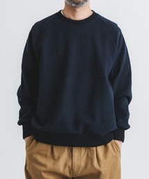 ウールカノコビーバークルーネックプルオーバー