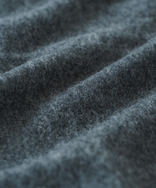 quadro（クオドロ）の「ウールカノコビーバークルーネックプルオーバー（ニット/セーター・メンズ・チャコール/ベージュ/ネイビー・MEDIUM）」の17枚目の写真