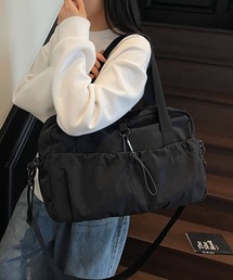 【B.A.G】拡張できるボストンバッグ