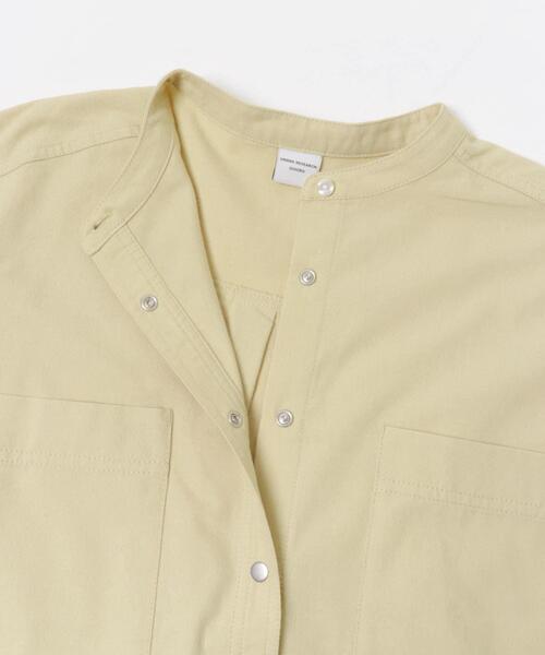 URBAN RESEARCH DOORS（アーバンリサーチドアーズ）の「微起毛バンドカラーシャツ（シャツ/ブラウス・レディース・グレー系その他/ナチュラル・MEDIUM）」の16枚目の写真