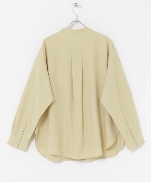 URBAN RESEARCH DOORS（アーバンリサーチドアーズ）の「微起毛バンドカラーシャツ（シャツ/ブラウス・レディース・グレー系その他/ナチュラル・MEDIUM）」の14枚目の写真