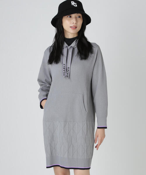 パーリーゲイツ ワンピース PEARLY GATES（パーリーゲイツ）の「【PEARLY GATES】 裏毛 パーカー