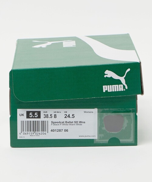 PUMA(プーマ)の「<PUMA>スピードキャット バレエ SD スニーカー(スニーカー・レディース・ブラック/オフホワイト・22.5cm/23cm/23.5cm/24cm/24.5cm/25cm)」の22枚目の写真
