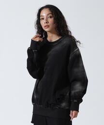 KMRii（ケムリ）の「KMRii/ケムリ/Serpent Cross Pullover（Tシャツ/カットソー）」
