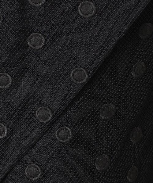 SLOBE IENA（スローブイエナ）の「【Jeu de Coeurs & Pois】ドットレースパンツ（その他パンツ・レディース・ブラック・36/38）」の9枚目の写真