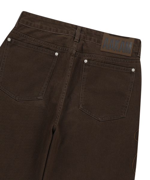 AAKAM(アーカム)の「Needlework Wave Cotton Pants (Brown)(その他パンツ・レディース・その他・1/2)」の9枚目の写真