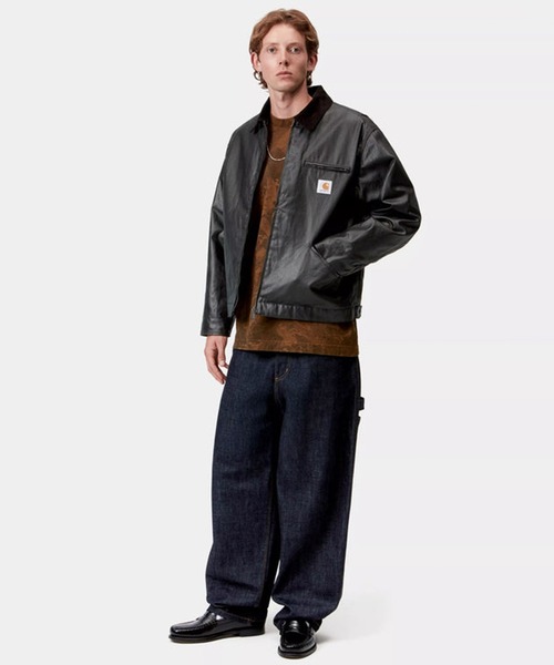 Carhartt WIP(カーハートダブリューアイピー)の「Carhartt WIP/カーハートダブリューアイピー OG DEAN JACKET ジャケット I035799(その他アウター・メンズ・ブラック/ブラウン・M/S/XL/L)」の5枚目の写真
