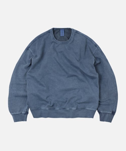 FRIZMWORKS(フリズムワークス)の「OG PIGMENT DYEING SWEATSHIRT 003 _ BLUE(スウェット・メンズ・その他・LARGE/X-LARGE/SMALL/MEDIUM)」の1枚目の写真