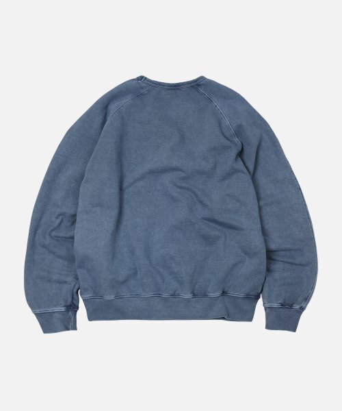 FRIZMWORKS(フリズムワークス)の「OG PIGMENT DYEING SWEATSHIRT 003 _ BLUE(スウェット・メンズ・その他・LARGE/X-LARGE/SMALL/MEDIUM)」の3枚目の写真