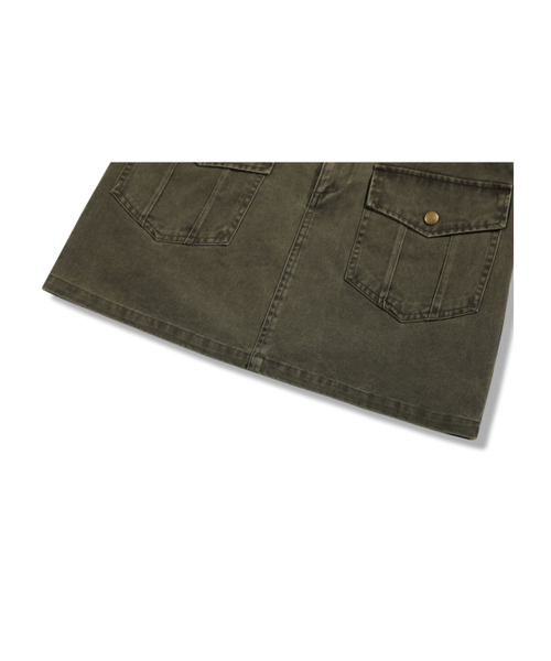 GUBIN（グビン）の「[シーズンオフ] (W) オーバーポケットスカート（スカート・レディース・その他・SMALL/MEDIUM/LARGE）」の4枚目の写真