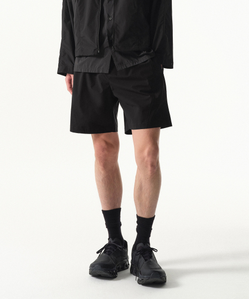 MUSINSA STANDARD（ムシンサスタンダード）の「[シティレジャー] バンディングショーツ [ブラック]（その他パンツ・メンズ・その他・26/27/28/29/30/31/32/33/34/36/38）」の2枚目の写真