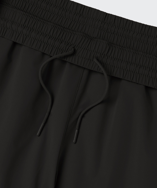 MUSINSA STANDARD（ムシンサスタンダード）の「[シティレジャー] バンディングショーツ [ブラック]（その他パンツ・メンズ・その他・26/27/28/29/30/31/32/33/34/36/38）」の5枚目の写真