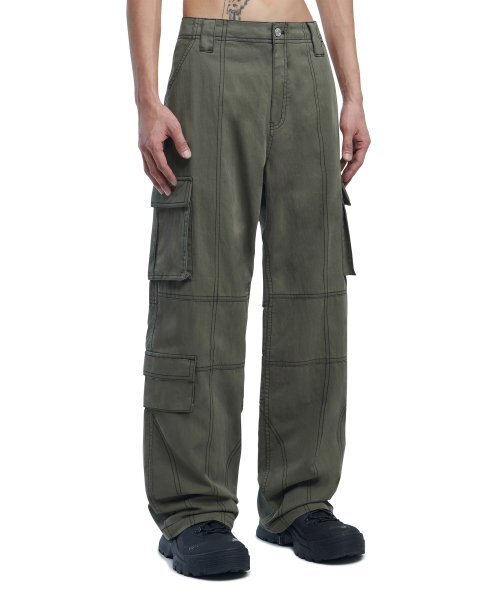 NOMANUAL(NOMANUAL)の「S.N WORK PANTS - KHAKI(その他パンツ・レディース・その他・SMALL/MEDIUM/LARGE)」の1枚目の写真