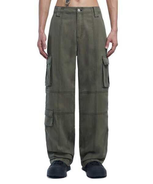 NOMANUAL(NOMANUAL)の「S.N WORK PANTS - KHAKI(その他パンツ・レディース・その他・SMALL/MEDIUM/LARGE)」の2枚目の写真
