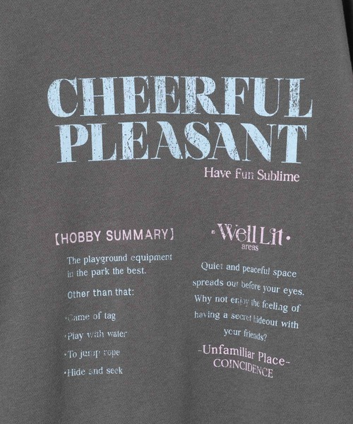 GLOBAL WORK(グローバルワーク)の「あったか乾きやすいフリルスウェット/608330(スウェット・キッズ・サックスブルー/アイボリー/チャコールグレー・160cm/130cm/140cm/150cm)」の22枚目の写真