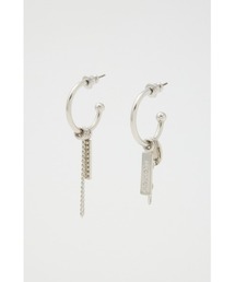 LAGUA GEM | RANDOM CHARM HOOP ピアス(ピアス（両耳用）)