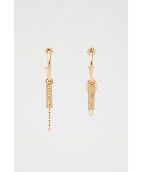 LAGUA GEM（ラグアジェム）の「RANDOM CHARM HOOP ピアス（ピアス（両耳用）・レディース・ゴールド/シルバー・FREE）」の3枚目の写真