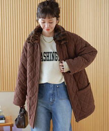 B.C STOCK | 【ZOZO限定】ファー襟中綿ジャケット(その他アウター)