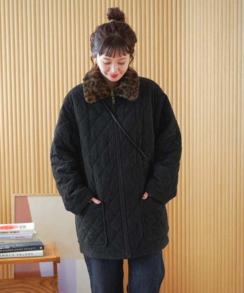 B.C STOCK（ベーセーストック）の「【ZOZO限定】ファー襟中綿