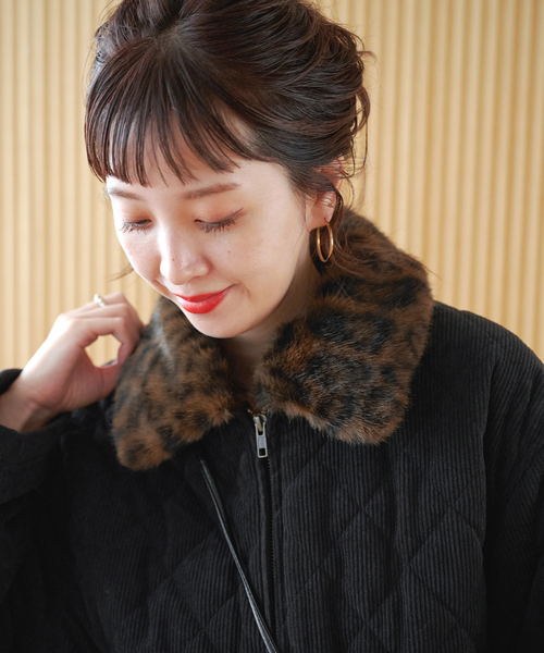 B.C STOCK（ベーセーストック）の「【ZOZO限定】ファー襟中綿