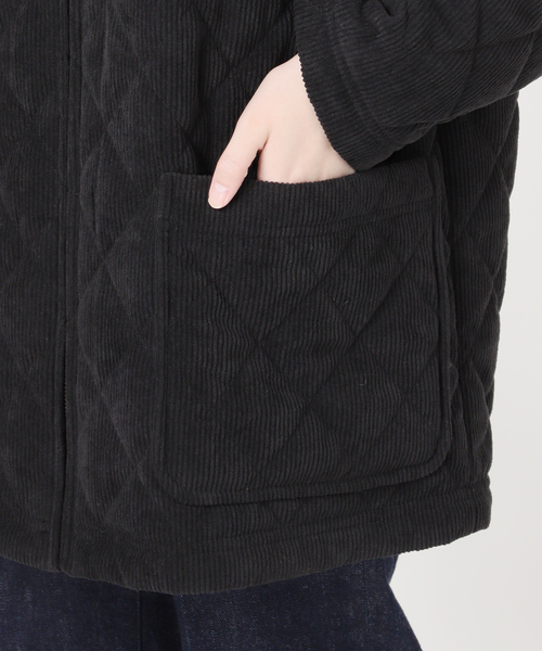 ZOZO限定】ファー襟中綿ジャケット（その他アウター）｜B.C STOCK