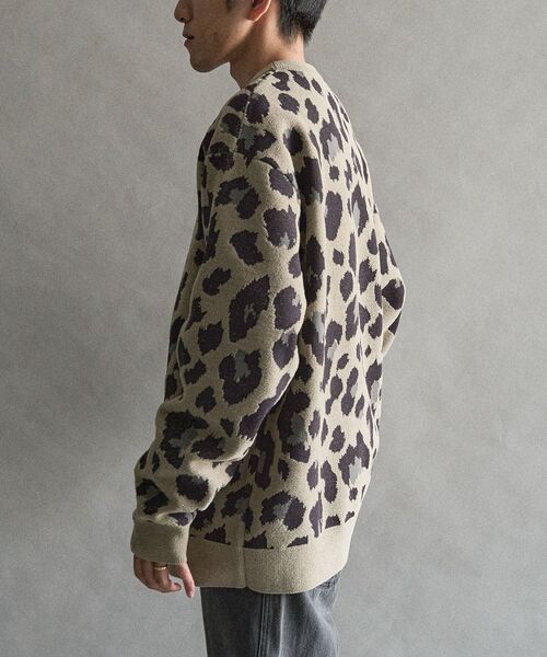 CRAFT STANDARD BOUTIQUE(クラフトスタンダードブティック)の「総柄クルーネックニット(ニット/セーター・メンズ・レオパード/その他13・M/L)」の9枚目の写真